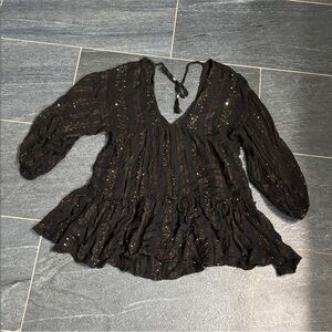 L*space long sleeve mini dress